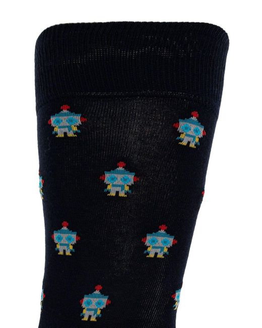 Paul Smith Halbhohe Socken (3Er-Set) in Black für Herren