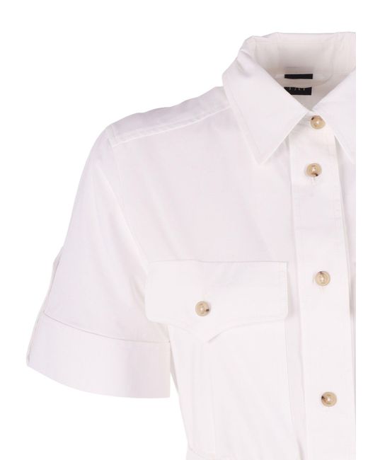 Fay White Chemisier M/C