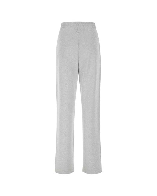 Prada Gray Cashmere Blend Joggers