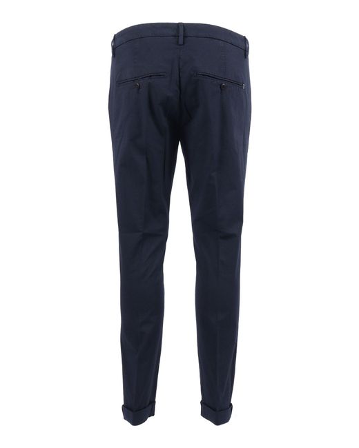 Dondup Blue Pantalone Gaubert for men