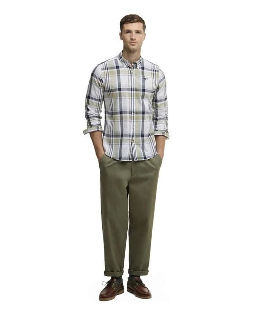 Barbour Gray Kidd Laurel Shirt