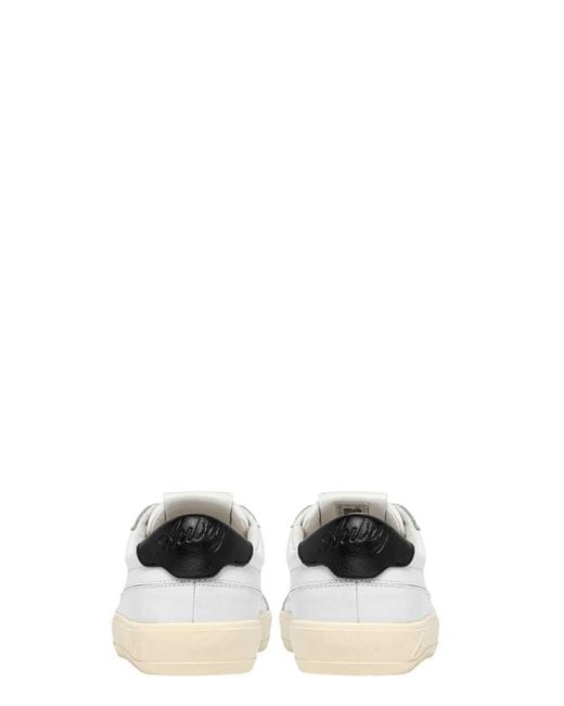 Autry White Windscape Low Leather Sneakers