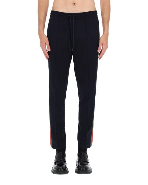 Gucci Blue Track Pants for men
