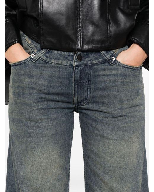 Balenciaga Gray Denim Cotton Jeans