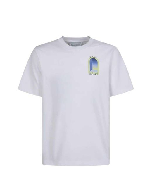Casablanca White Classic T-Shirt