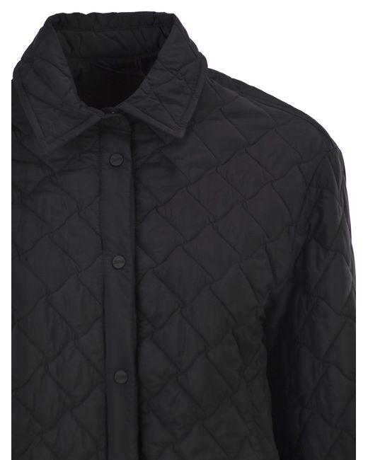 Herno Black Shirt Style Jacket