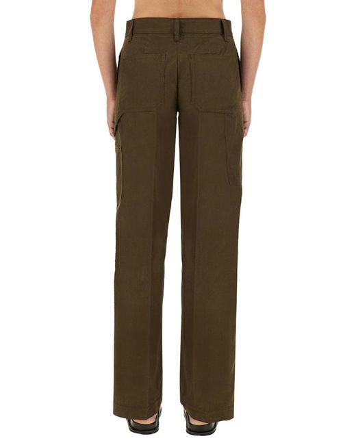 Tory Burch Green Cargo Pants