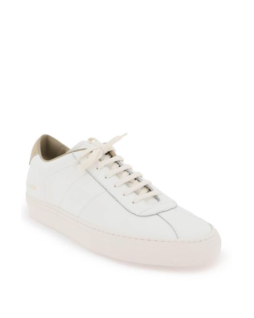 Common Projects White Gemeinsame Projekte 70 's Tennis -Sneaker