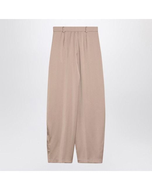 ANDAMANE Natural Wide Greige Pants