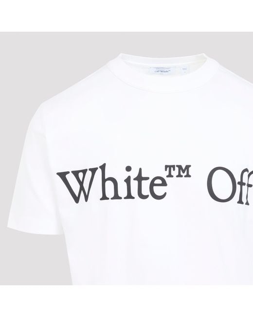 Off-White c/o Virgil Abloh White Bookish Scarf Regular S/S Tee