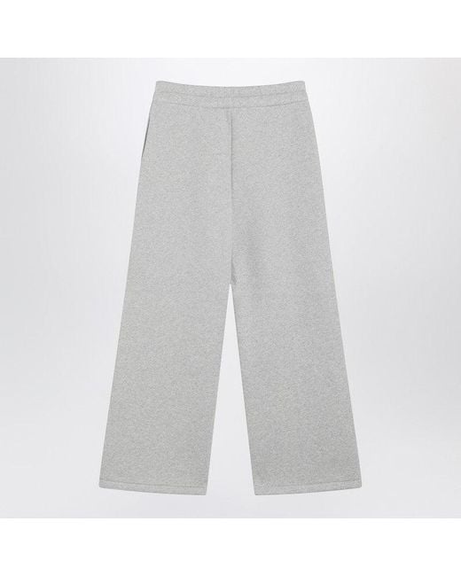 Fear Of God Gray Melange Jogging Trousers for men