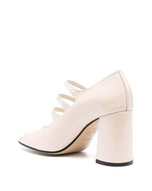 CAREL PARIS Natural Nude Patent Mary Jane for men