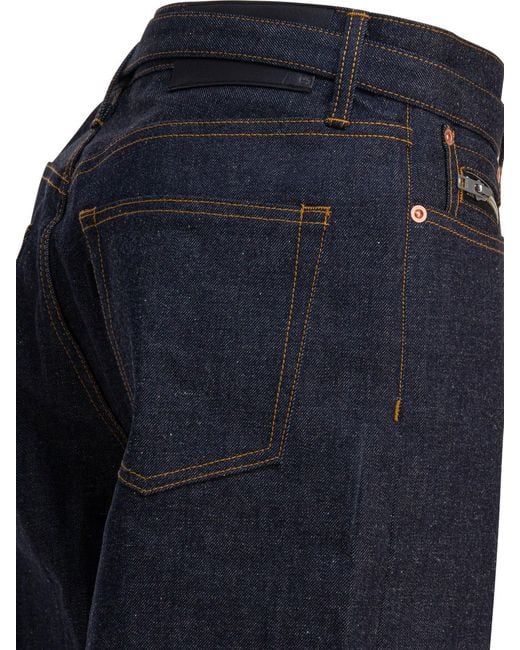 Sacai Blue Relaxed Fit Jeans for men