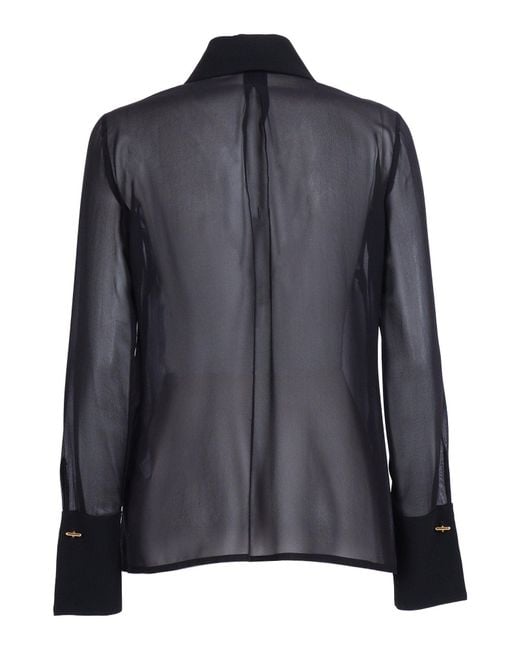 Elisabetta Franchi Black Shirt