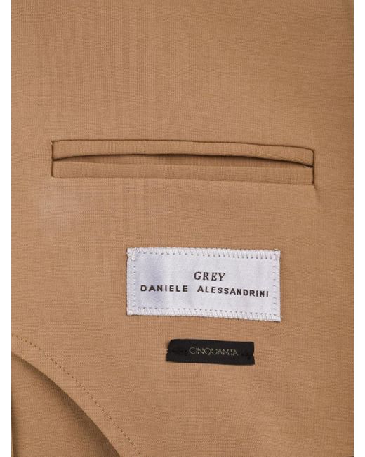 Daniele Alessandrini Brown Jacken Sand