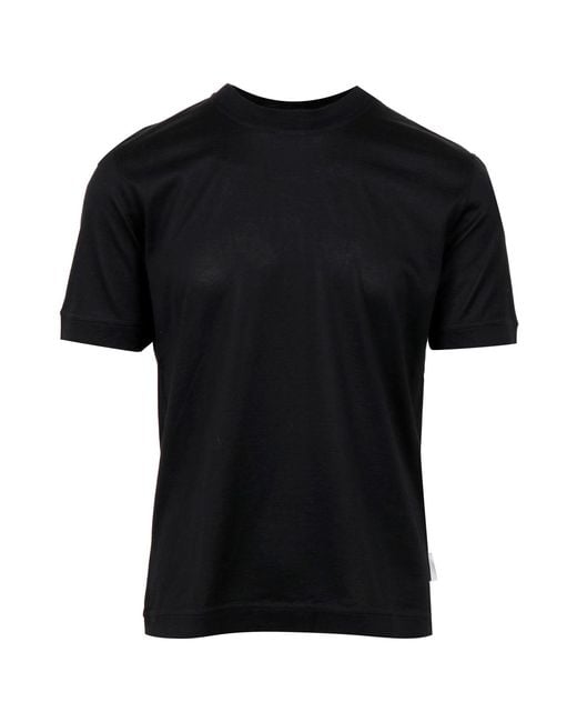 Paolo Pecora Black T Shirts And Polos for men