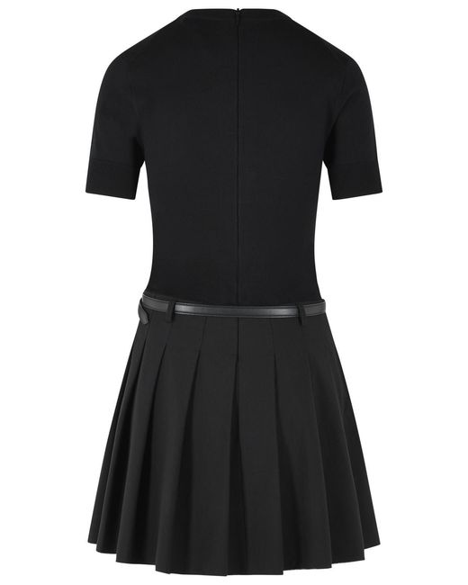 Jonathan Simkhai Black 'Abbie' Polyester Blend Dress