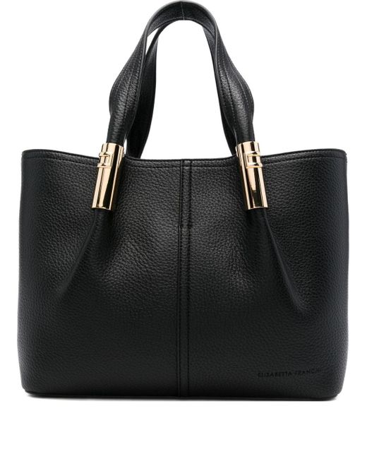 Elisabetta Franchi Black Einkaufstasche