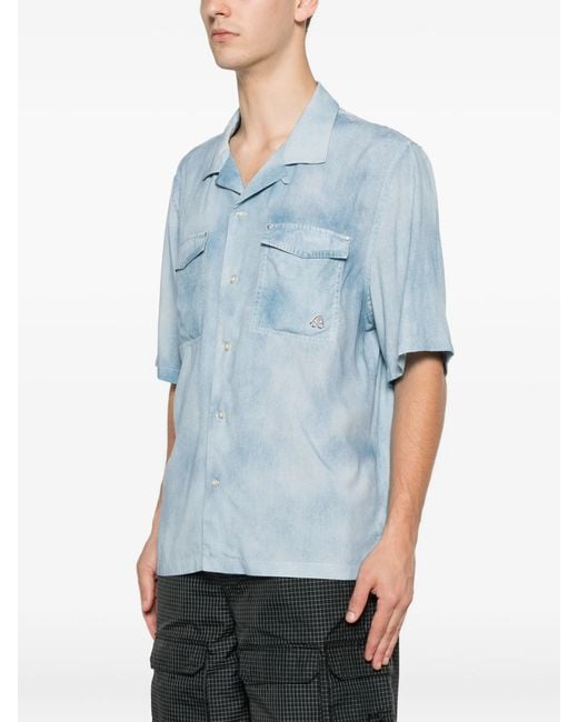 Moose Knuckles Blue The Bay Shirt Denim