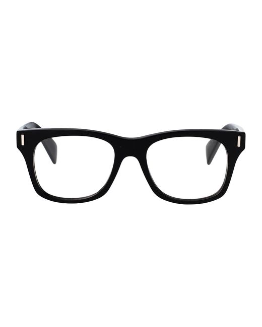 McQueen Black Squared Optical Am0551 O 001