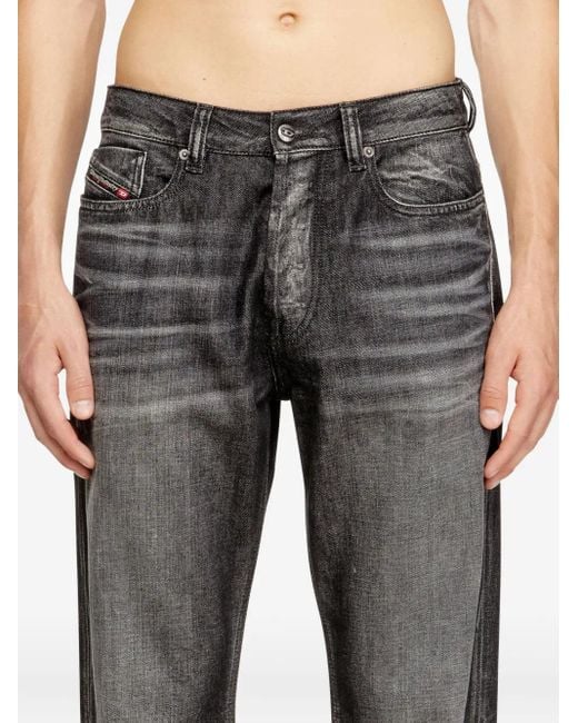DIESEL Gray D-Reel 2080 Jeans for men