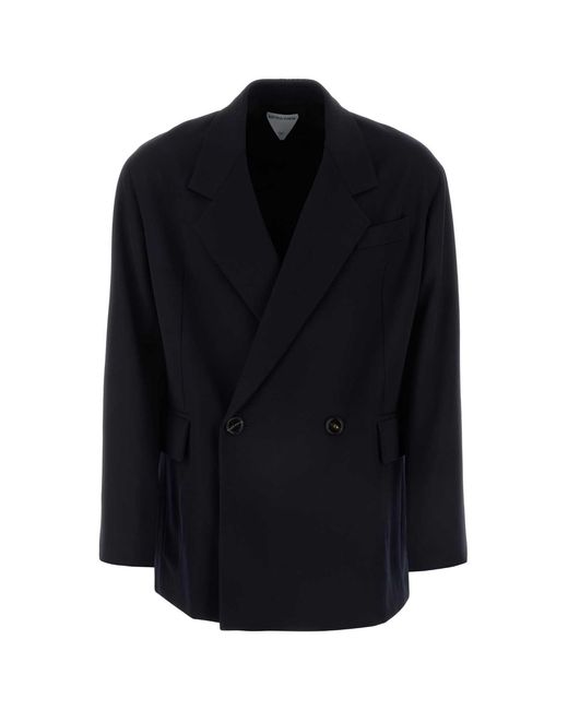 Bottega Veneta Black Midnight Wool Blazer for men