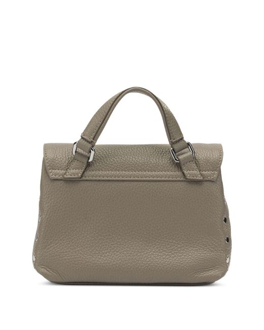 Zanellato Metallic Postina Daily Giorno Baby Leather Handbag