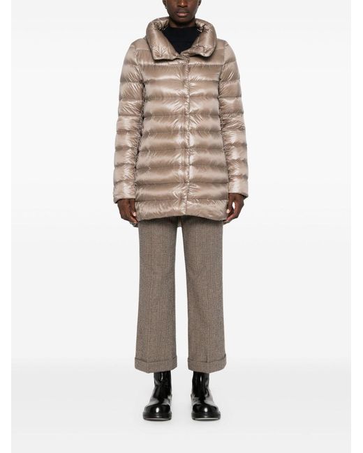 Herno Natural Ameli Midi Down Jacket
