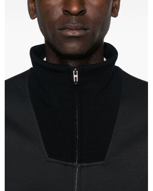 Sudadera con cremallera de cápsula emporio armani Emporio Armani de hombre de color Black