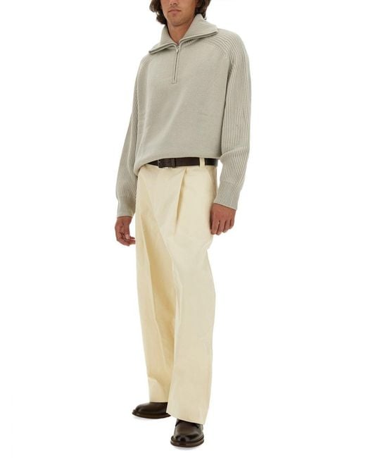 Studio Nicholson Gray Wool Jersey. for men
