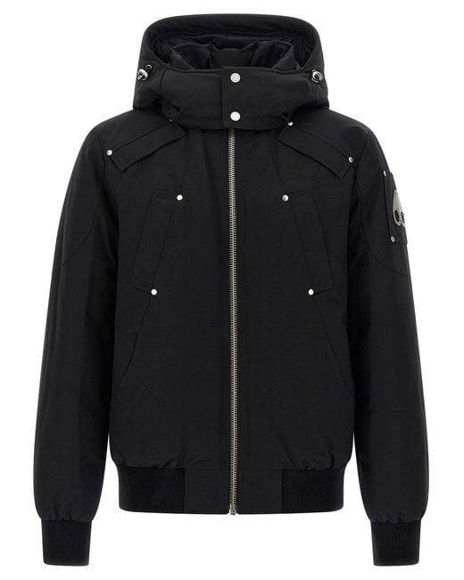 Moose Knuckles 'original Ballistic' Down Jacket in het Black voor heren