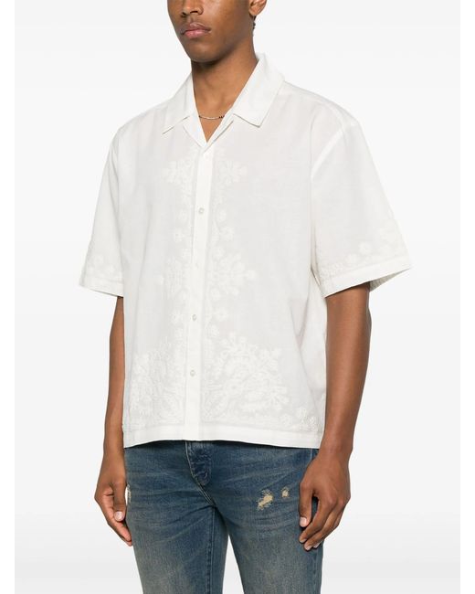 Antik Batik Adonis Hemd in White für Herren