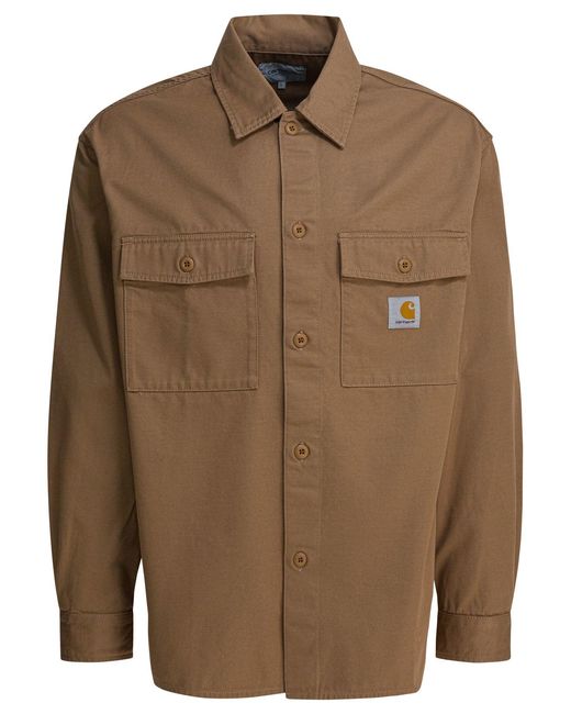 Veste surchemise « Kelly » Carhartt en coloris Brown