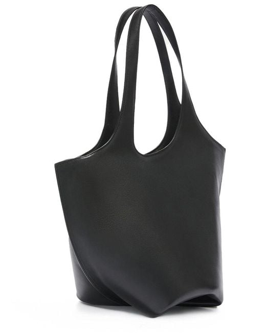 The Attico Black "The Scoop" Bag
