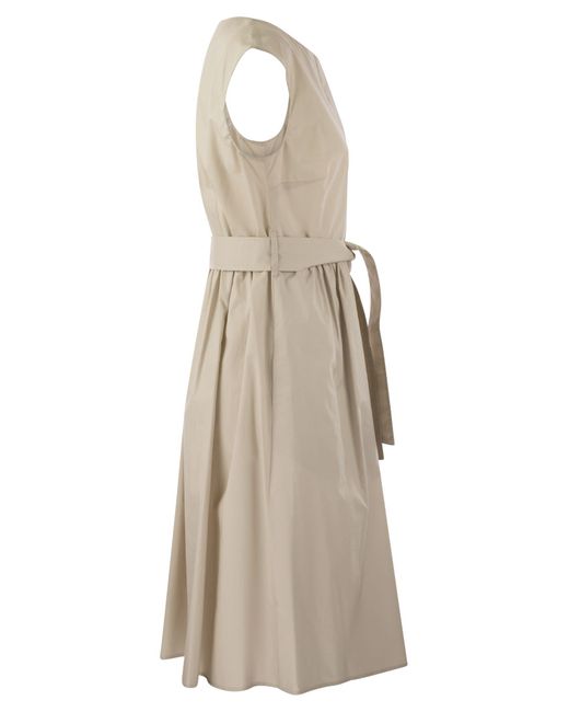 Dresses > day dresses > short dresses - beige Woolrich en coloris Natural