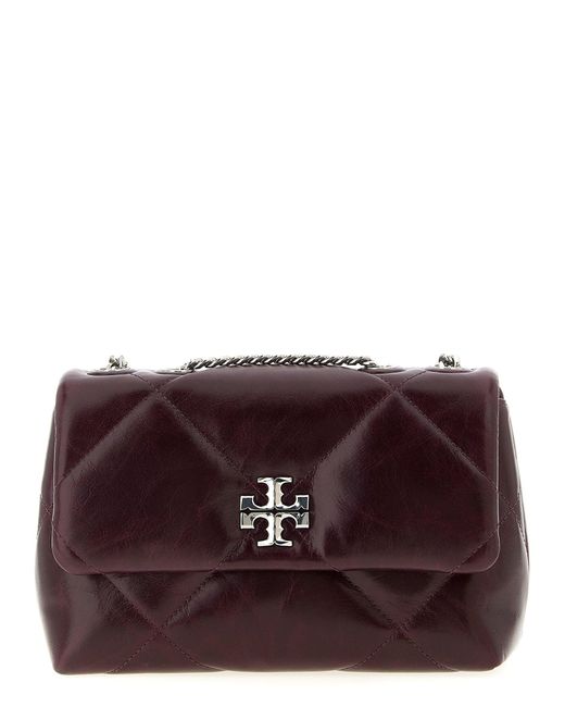 Tory Burch Purple 'Kira Diamond' kleiner Umhängetasche