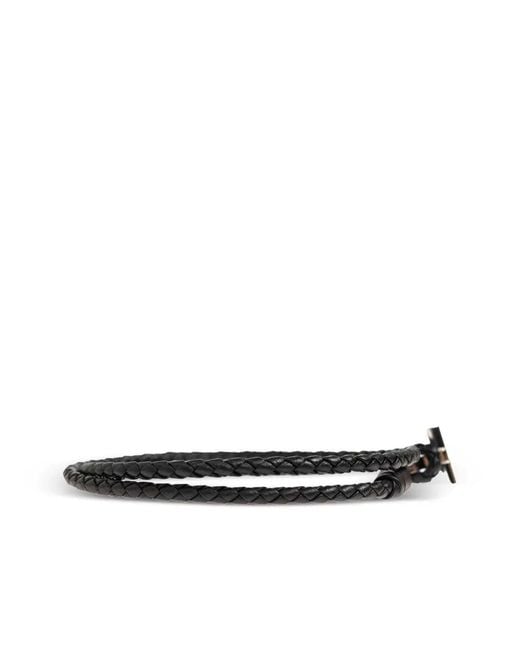 Tom Ford White Braided Design Bracelet