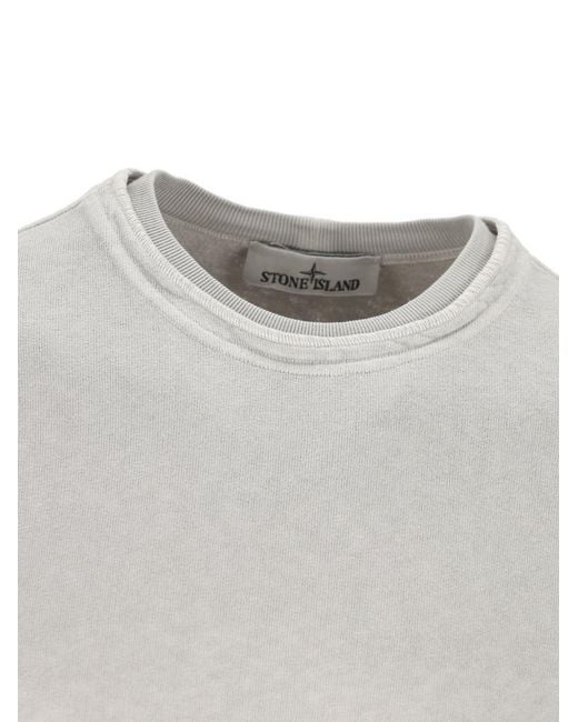 Stone Island White Sweaters for men