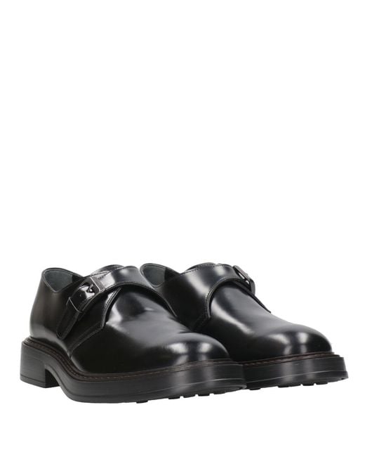 Tod's Black Flat Shoes