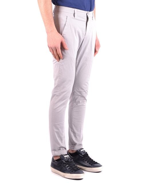 Dondup Broek Grijs in het Gray