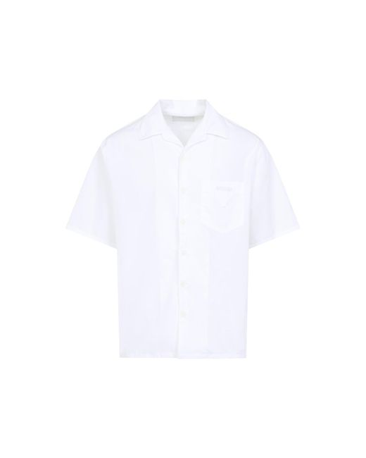 Prada White Ss Shirt for men