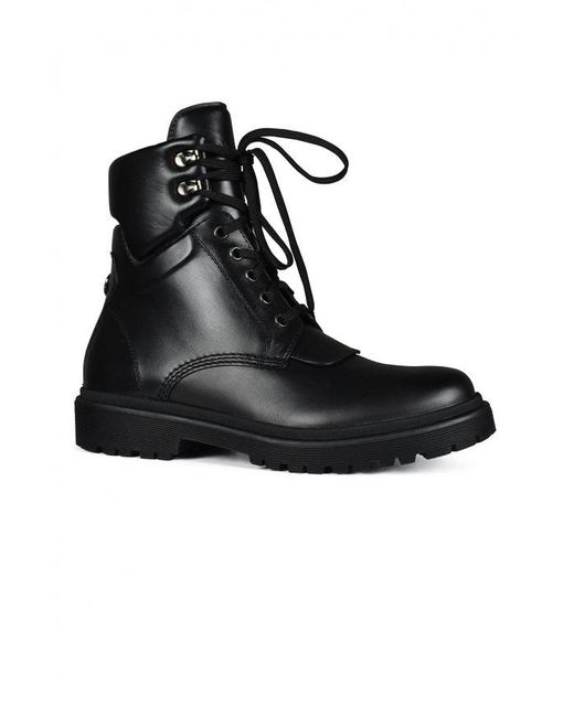 Moncler Black Patty Ankle Boots