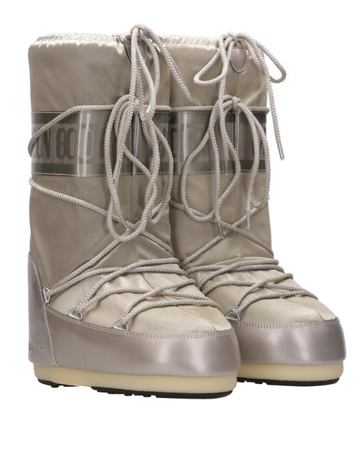 Moon Boot Gray Boots