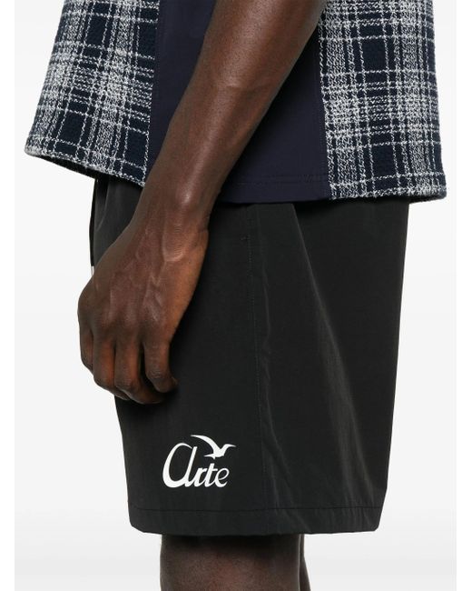 Art Anvers Logo Birds Shorts Arte' pour homme en coloris Black