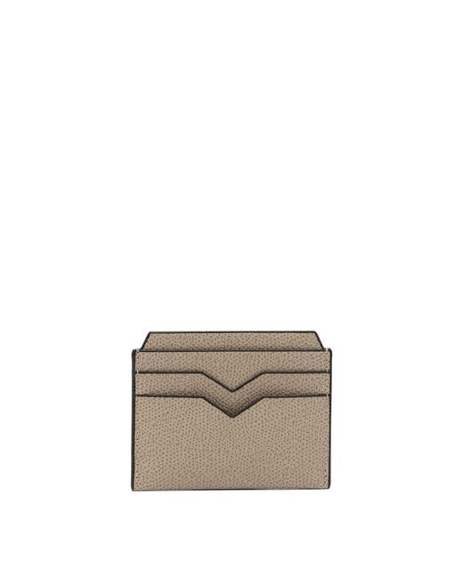 Valextra Gray "4 Cc" Kartenhalter