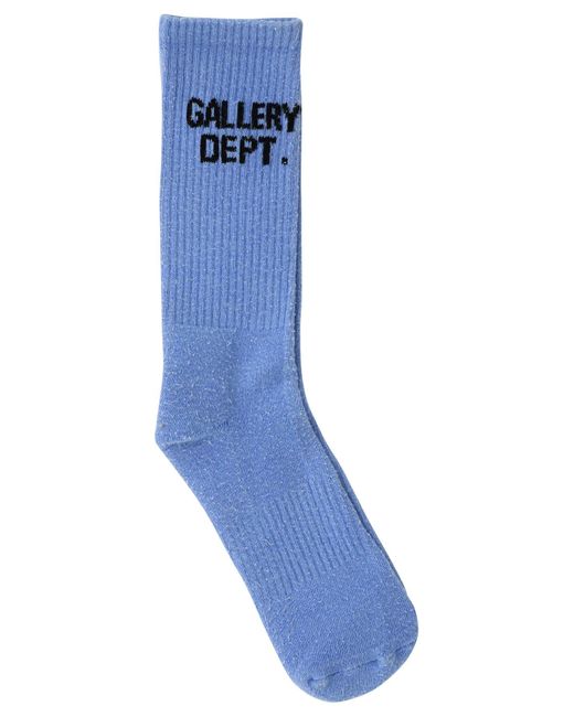 GALLERY DEPT. "crew" Socks in het Blue voor heren