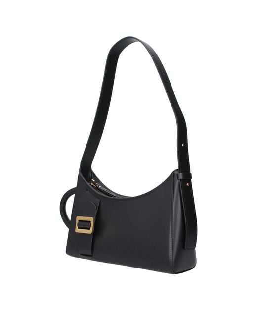 Boyy Black Leather Shoulder Bag