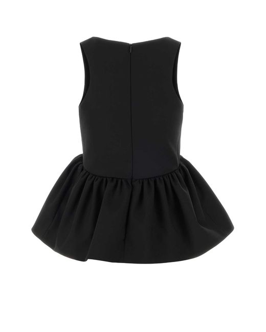 Dries Van Noten Black 02360-Caylo 3206 W W Top