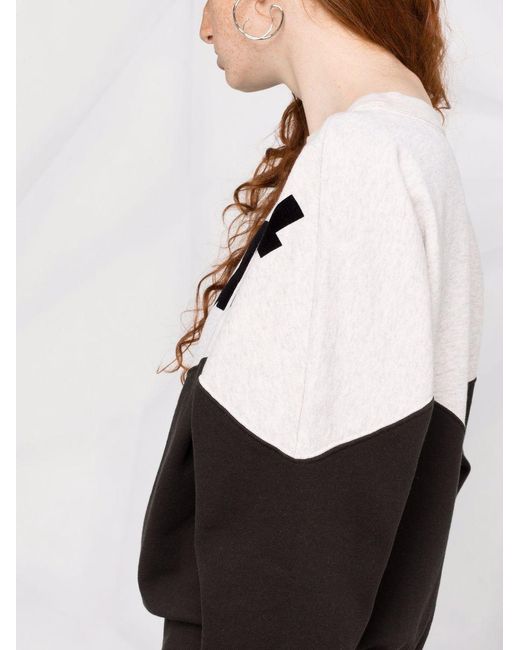 Isabel Marant White Houston Sweatshirt