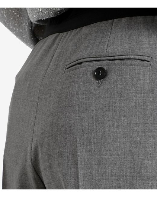 MSGM Gray Trousers